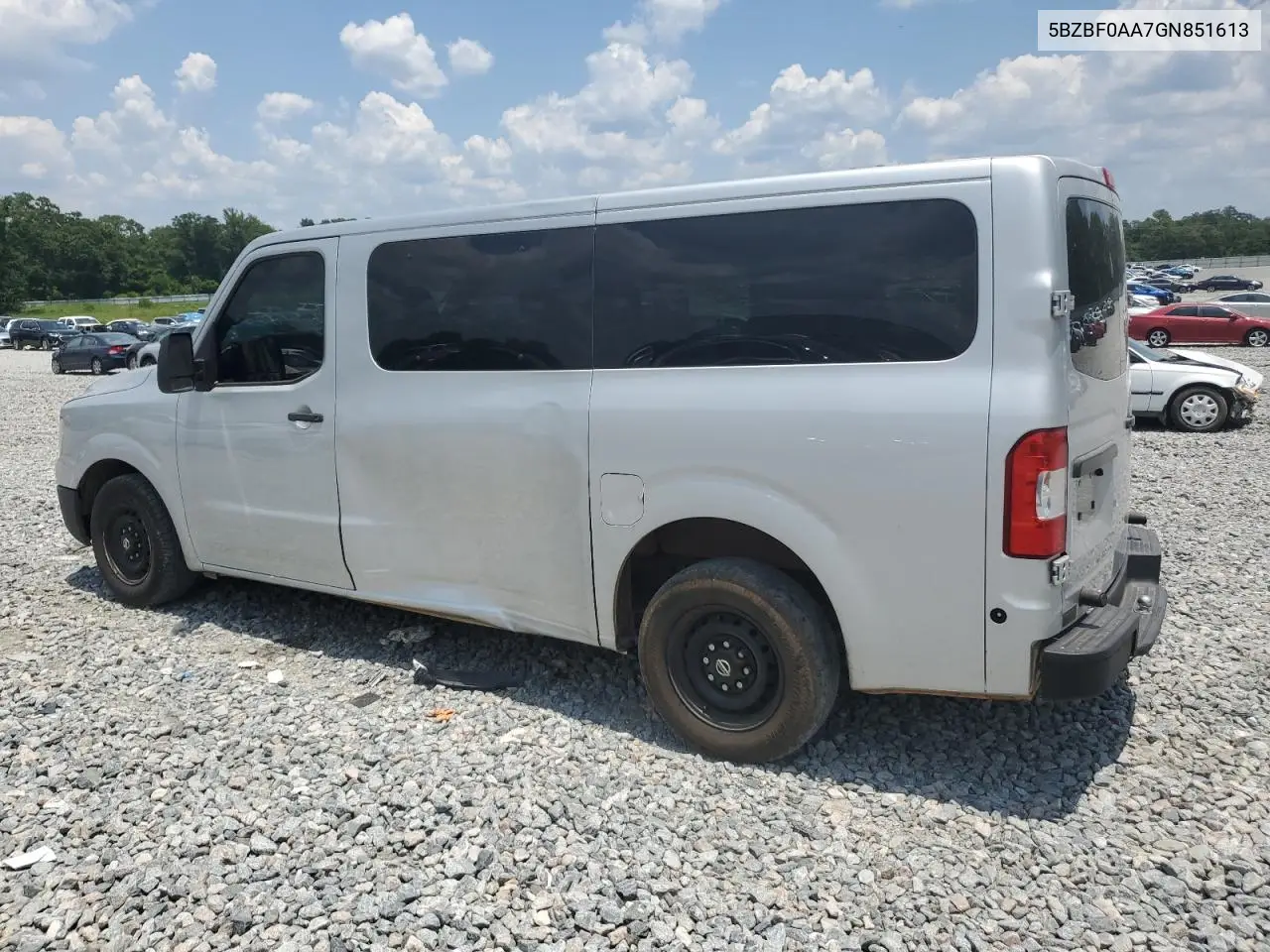 2016 Nissan Nv 3500 S VIN: 5BZBF0AA7GN851613 Lot: 62141885