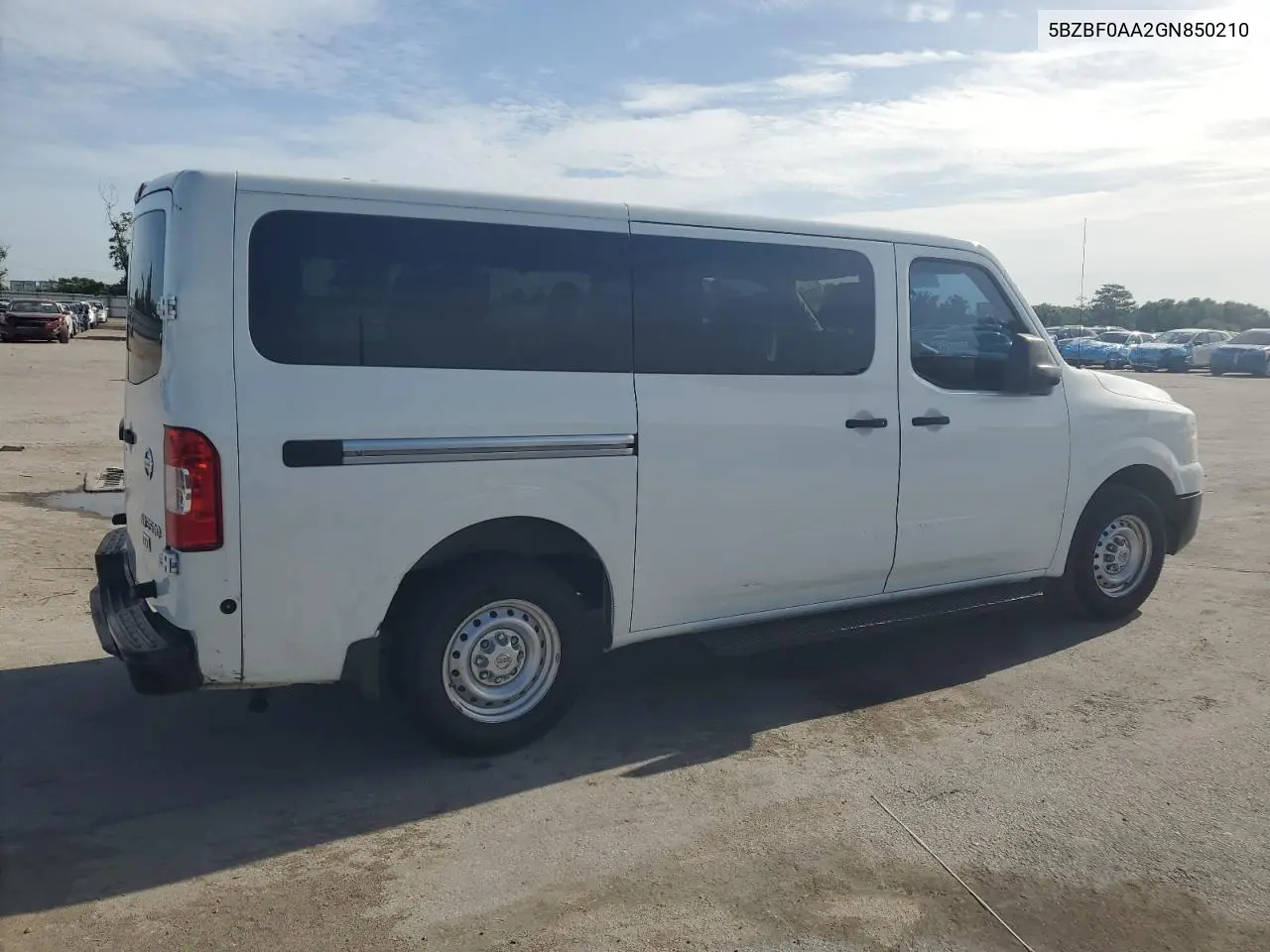 2016 Nissan Nv 3500 S VIN: 5BZBF0AA2GN850210 Lot: 62968925