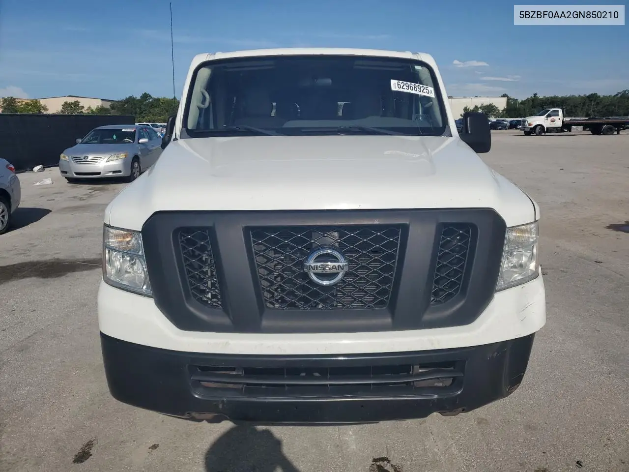 2016 Nissan Nv 3500 S VIN: 5BZBF0AA2GN850210 Lot: 62968925