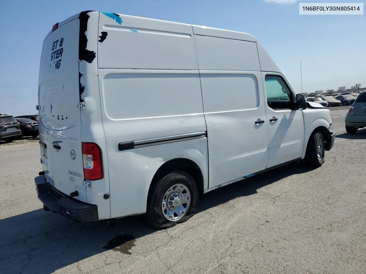 2016 Nissan Nv 2500 S VIN: 1N6BF0LY3GN805414 Lot: 64856615