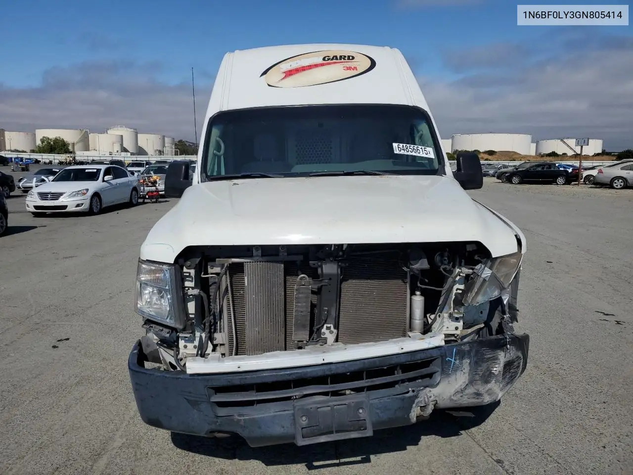 2016 Nissan Nv 2500 S VIN: 1N6BF0LY3GN805414 Lot: 64856615