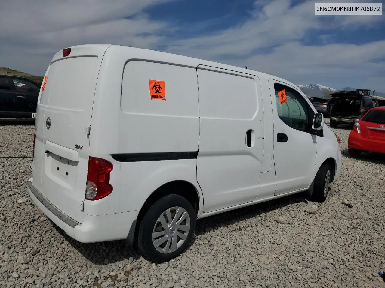 2017 Nissan Nv200 2.5S VIN: 3N6CM0KN8HK706872 Lot: 52812925