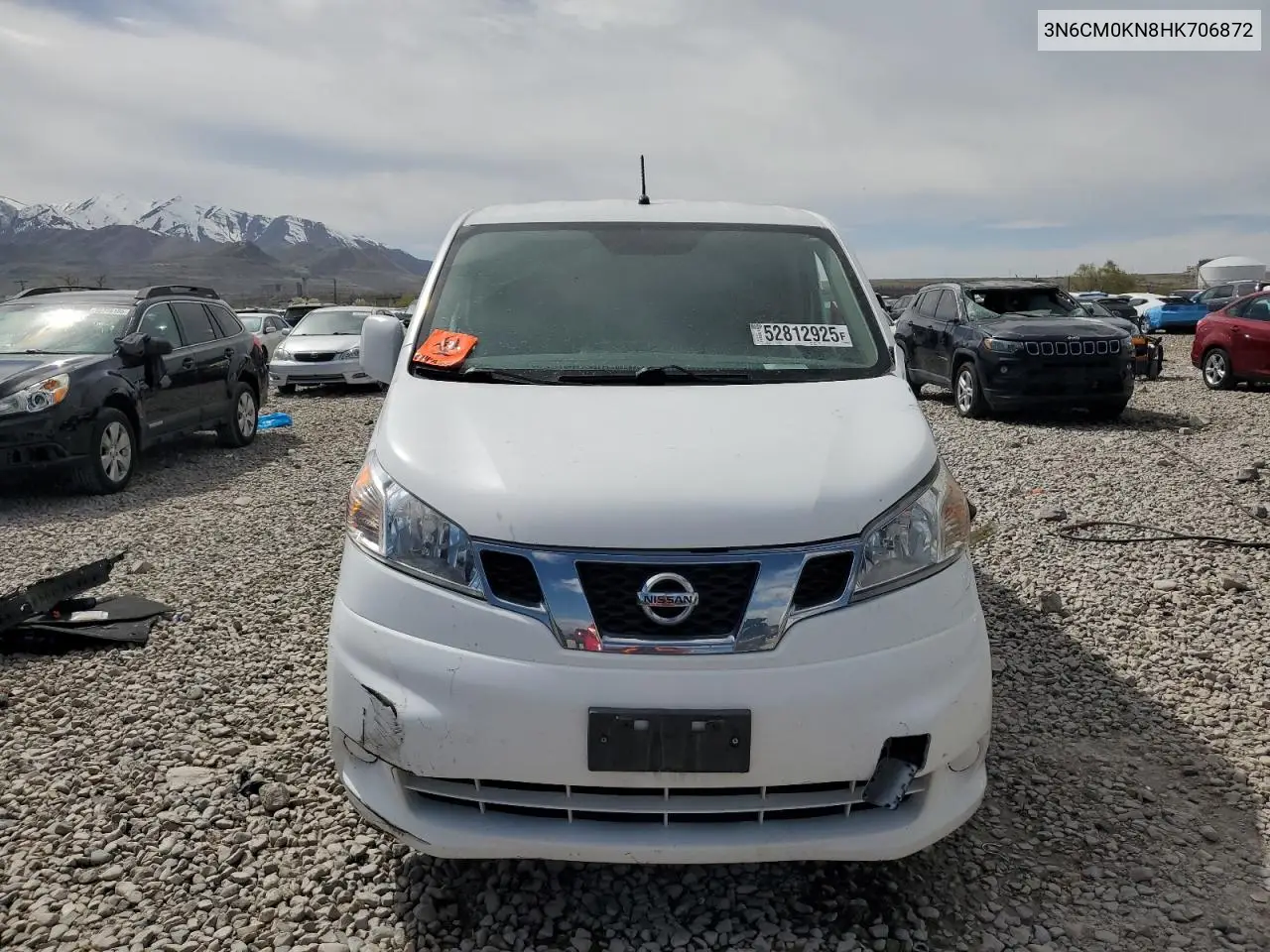 2017 Nissan Nv200 2.5S VIN: 3N6CM0KN8HK706872 Lot: 52812925