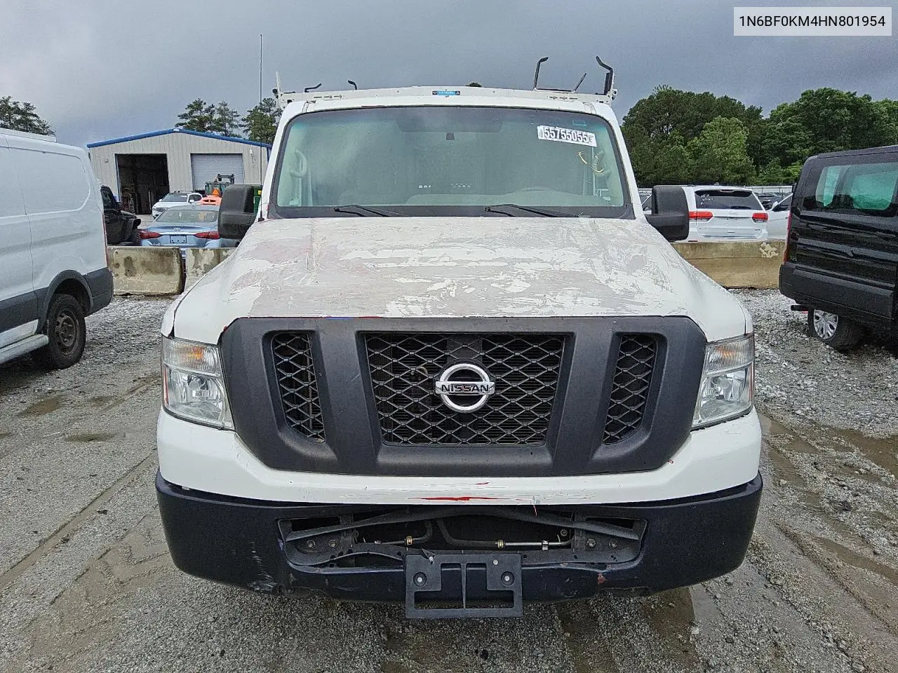 2017 Nissan Nv 1500 S VIN: 1N6BF0KM4HN801954 Lot: 55755055
