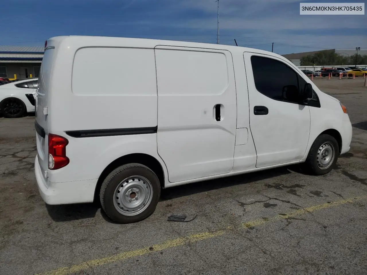2017 Nissan Nv200 2.5S VIN: 3N6CM0KN3HK705435 Lot: 59018295