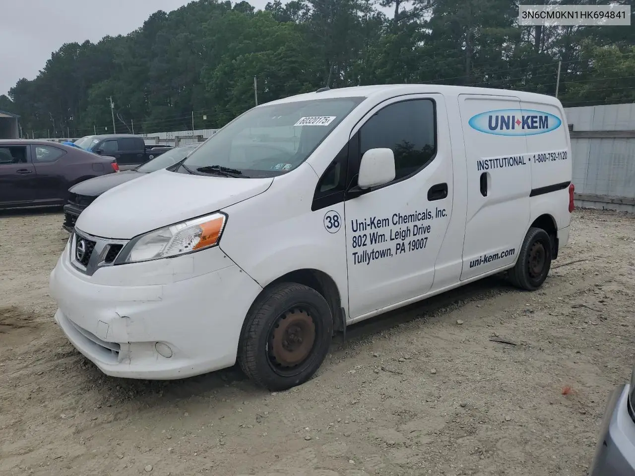 2017 Nissan Nv200 2.5S VIN: 3N6CM0KN1HK694841 Lot: 60320175