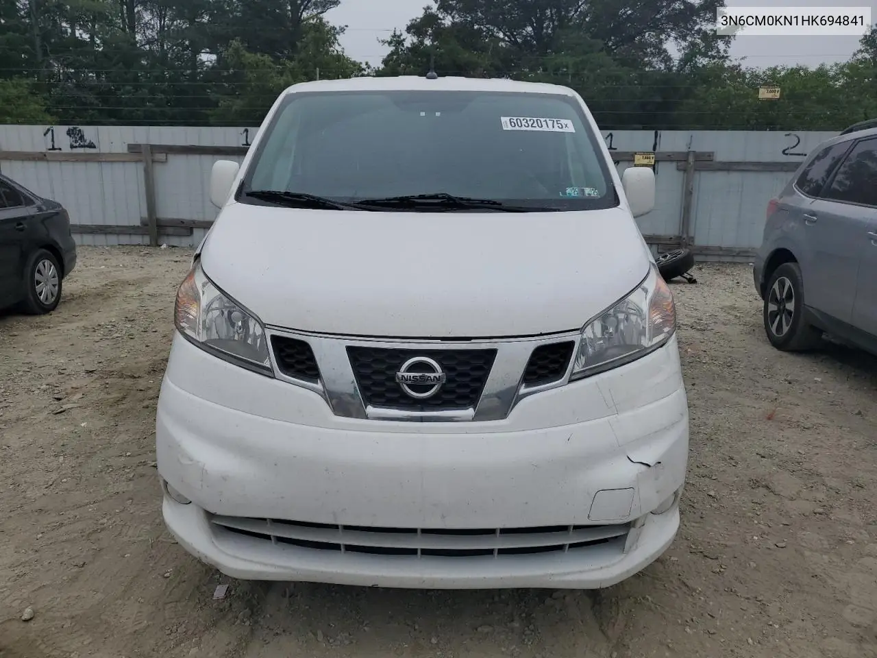 2017 Nissan Nv200 2.5S VIN: 3N6CM0KN1HK694841 Lot: 60320175