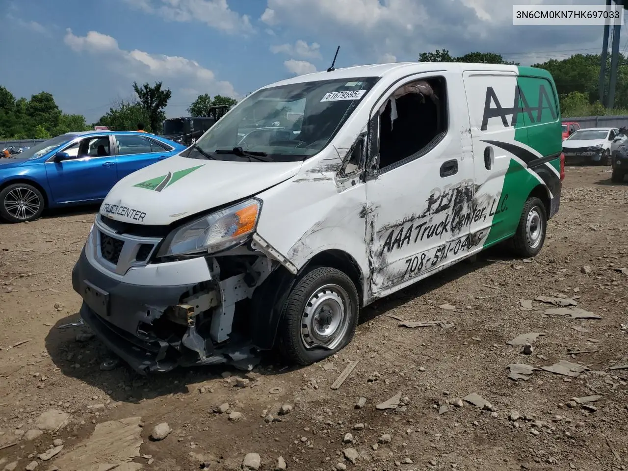 2017 Nissan Nv200 2.5S VIN: 3N6CM0KN7HK697033 Lot: 61679595