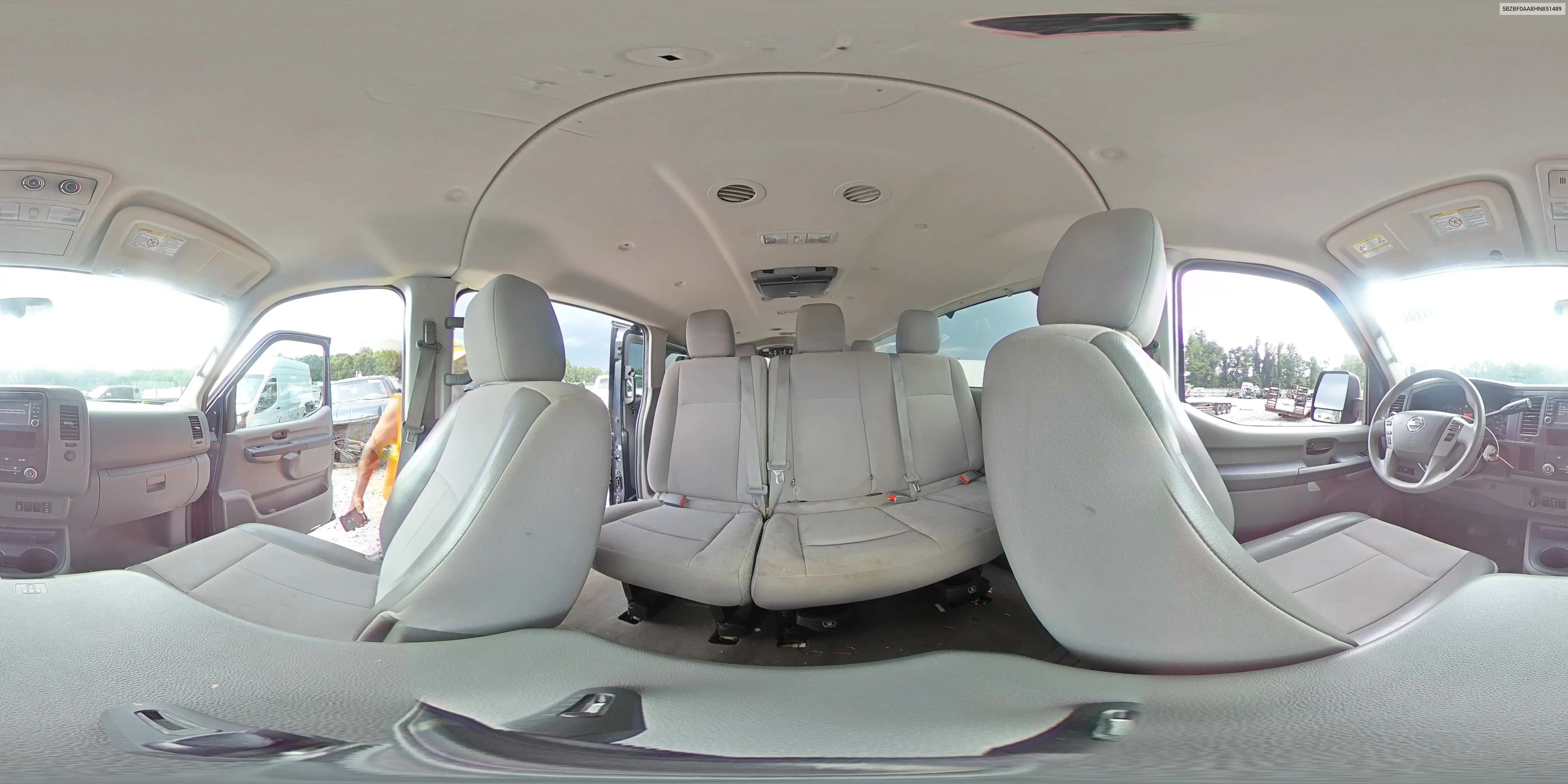2017 Nissan Nv 3500 S VIN: 5BZBF0AA8HN851489 Lot: 61775275