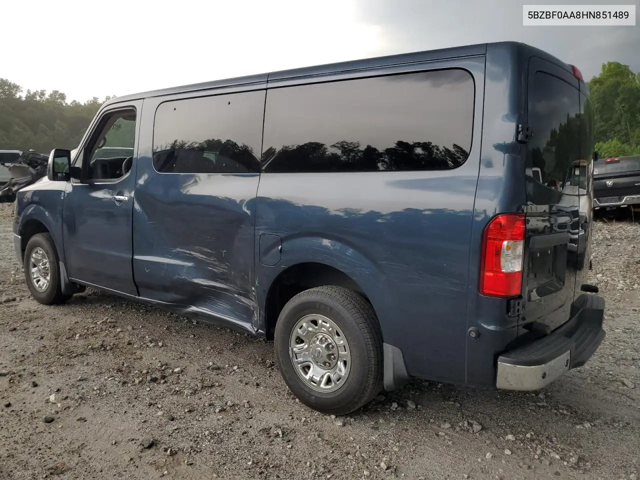 2017 Nissan Nv 3500 S VIN: 5BZBF0AA8HN851489 Lot: 61775275