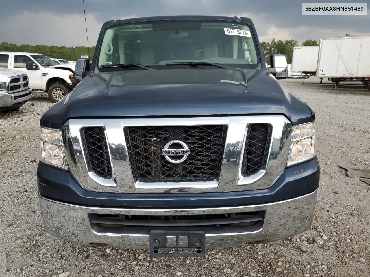 2017 Nissan Nv 3500 S VIN: 5BZBF0AA8HN851489 Lot: 61775275