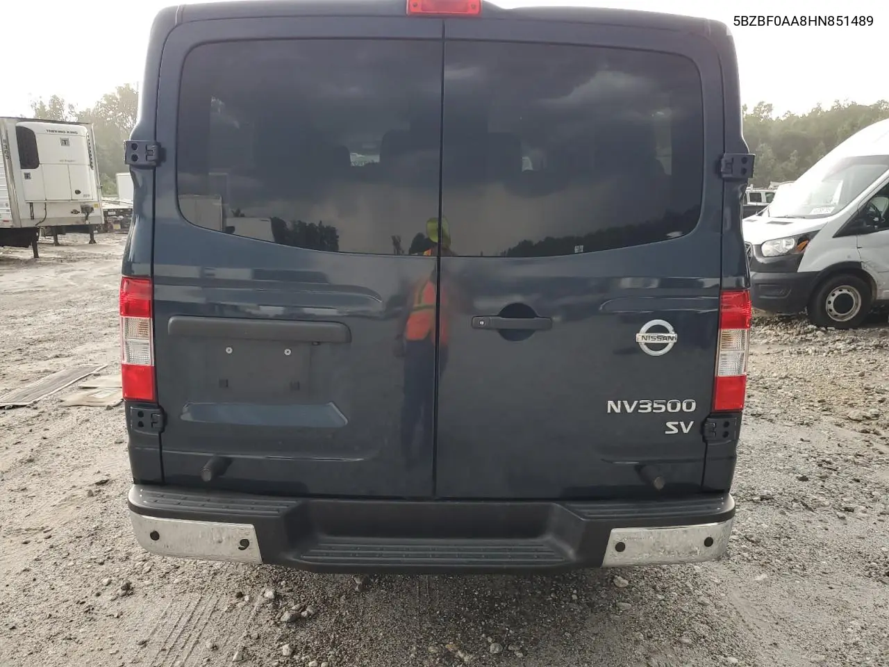 2017 Nissan Nv 3500 S VIN: 5BZBF0AA8HN851489 Lot: 61775275