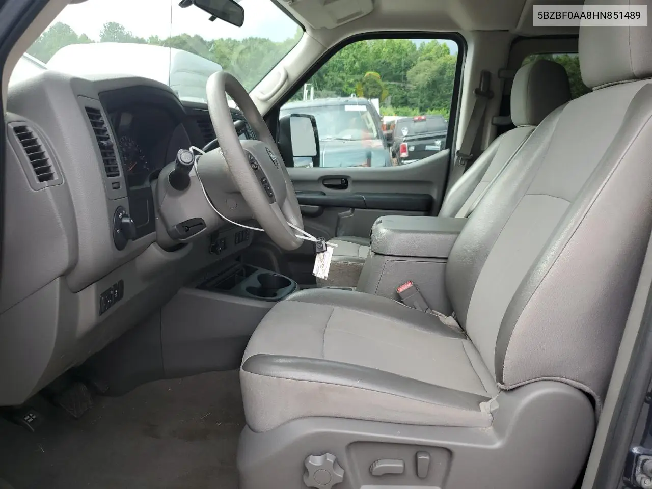2017 Nissan Nv 3500 S VIN: 5BZBF0AA8HN851489 Lot: 61775275