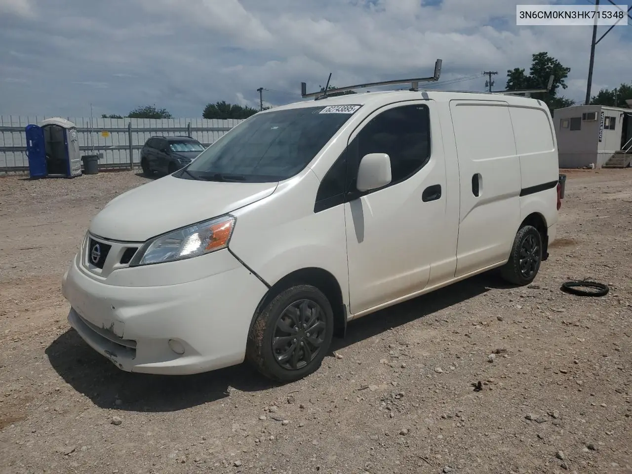 2017 Nissan Nv200 2.5S VIN: 3N6CM0KN3HK715348 Lot: 62743895