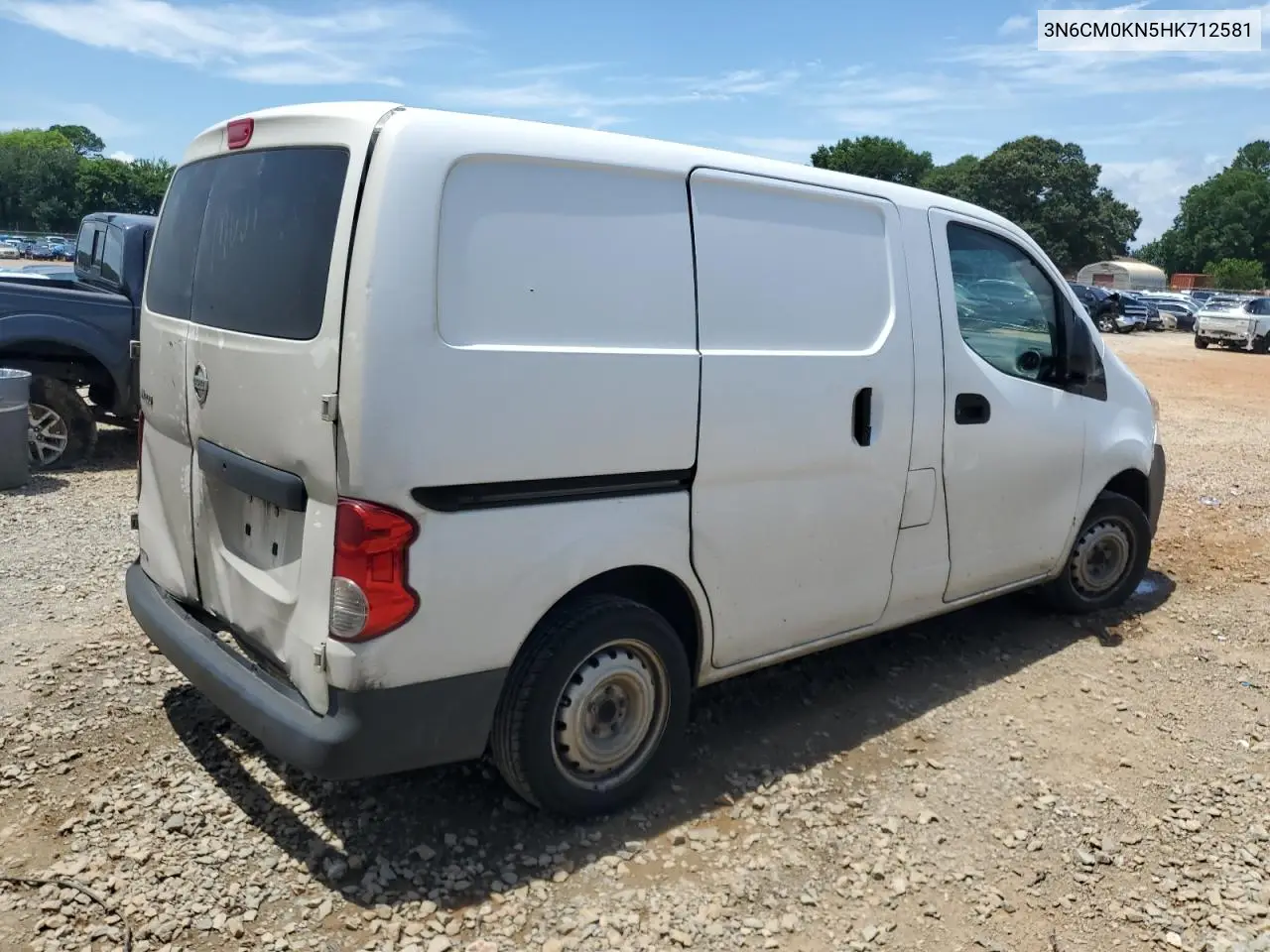 2017 Nissan Nv200 2.5S VIN: 3N6CM0KN5HK712581 Lot: 62830085