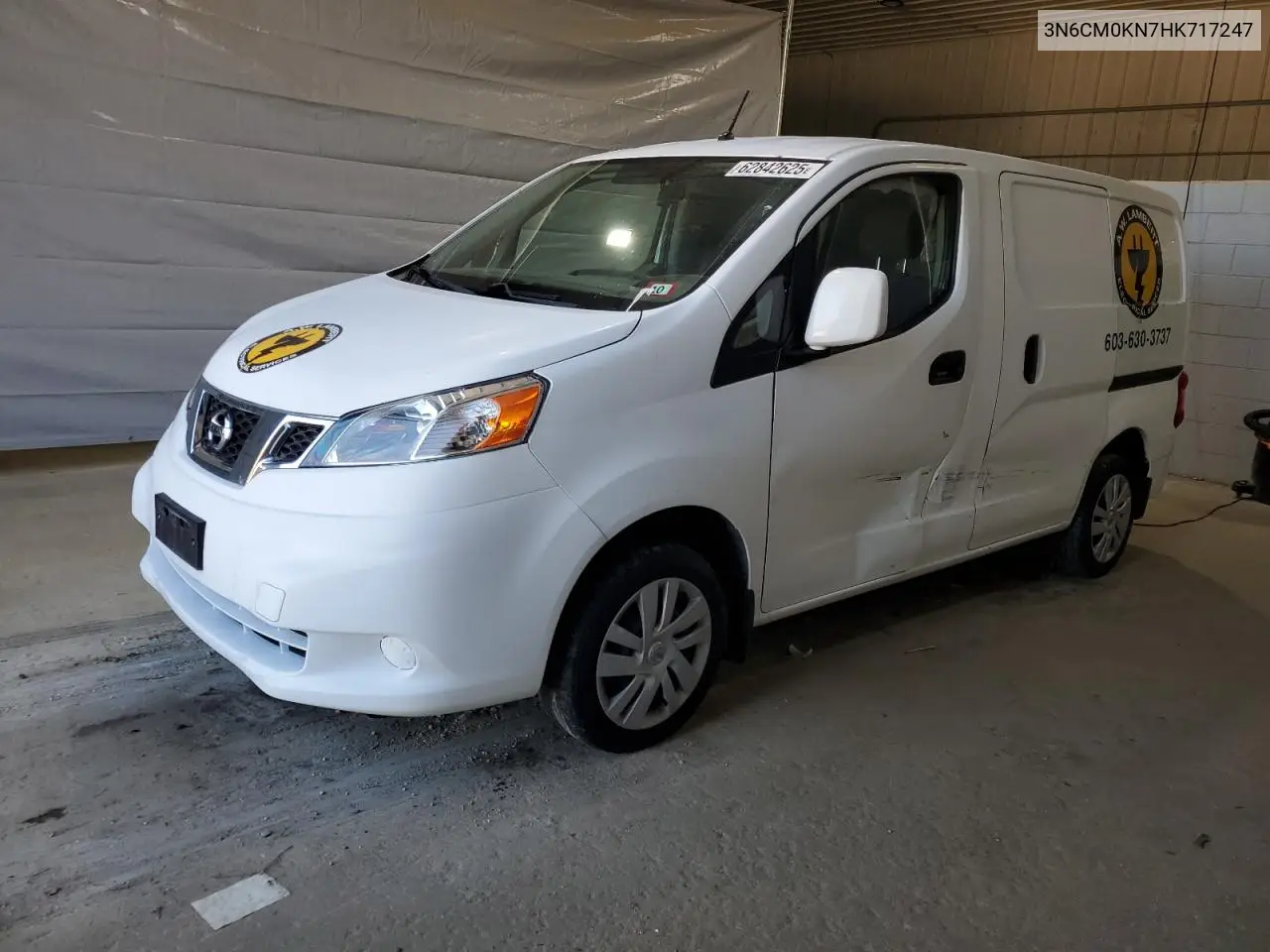 2017 Nissan Nv200 2.5S VIN: 3N6CM0KN7HK717247 Lot: 62842625
