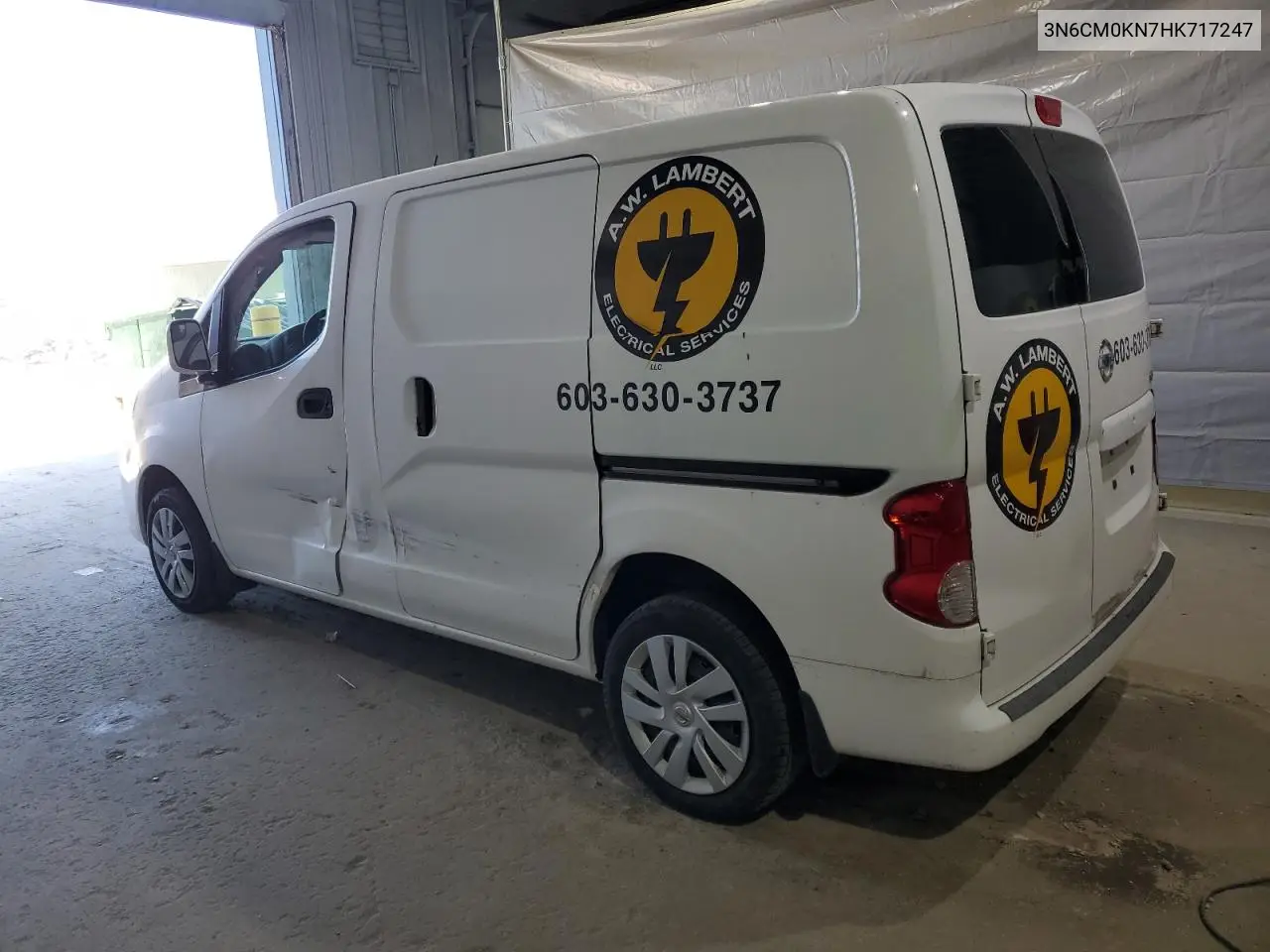 2017 Nissan Nv200 2.5S VIN: 3N6CM0KN7HK717247 Lot: 62842625