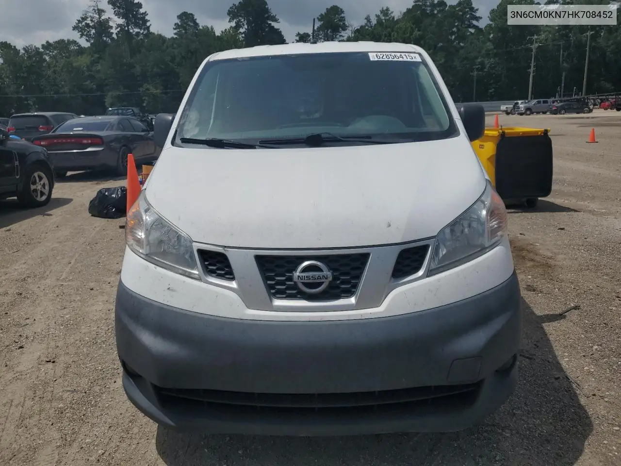 2017 Nissan Nv200 2.5S VIN: 3N6CM0KN7HK708452 Lot: 62856415