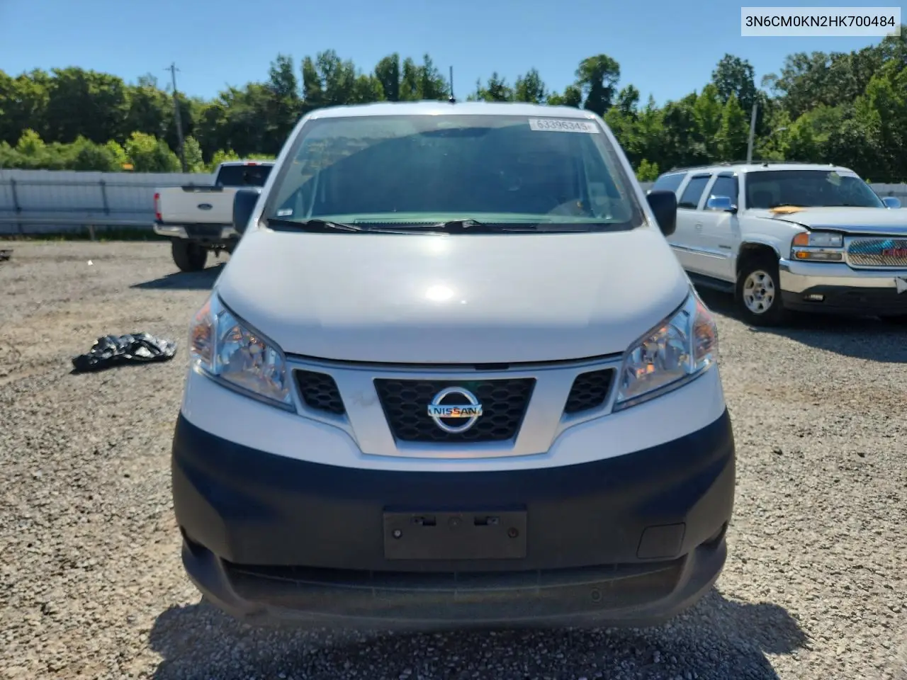 2017 Nissan Nv200 2.5S VIN: 3N6CM0KN2HK700484 Lot: 63396345