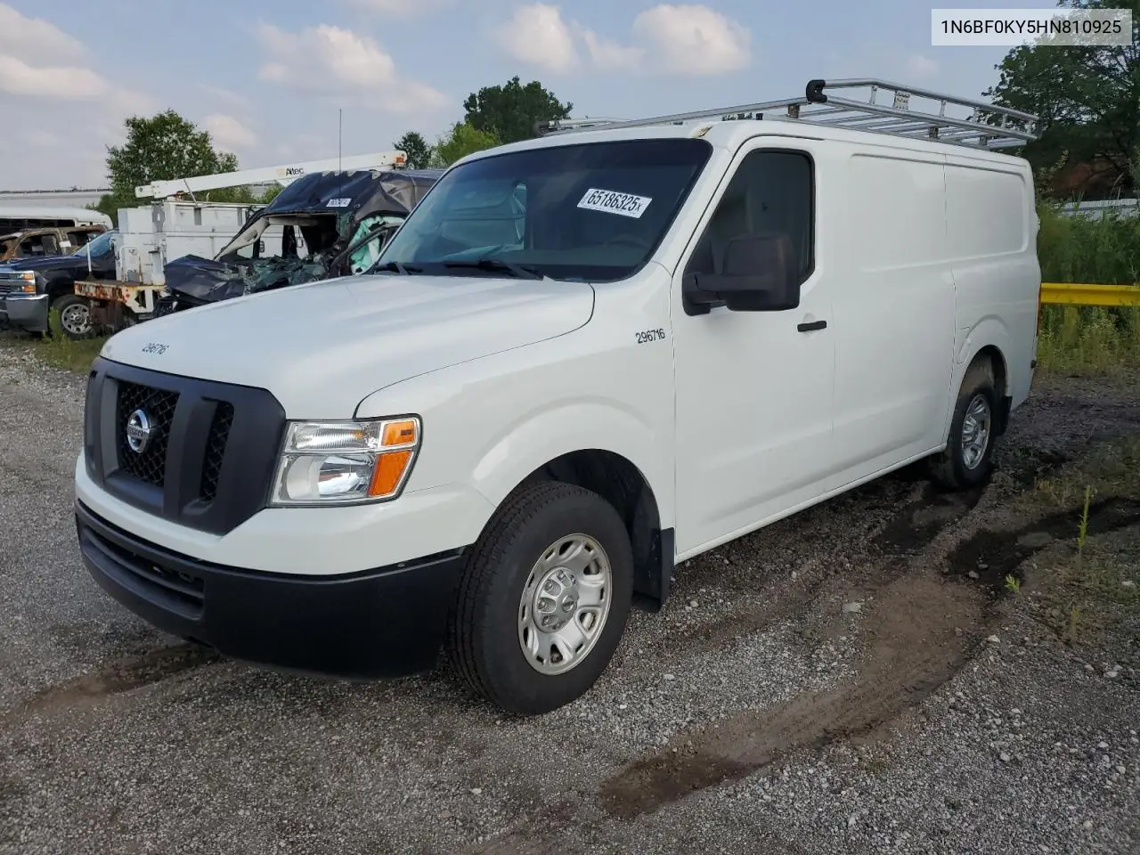 2017 Nissan Nv 1500 S VIN: 1N6BF0KY5HN810925 Lot: 65186325