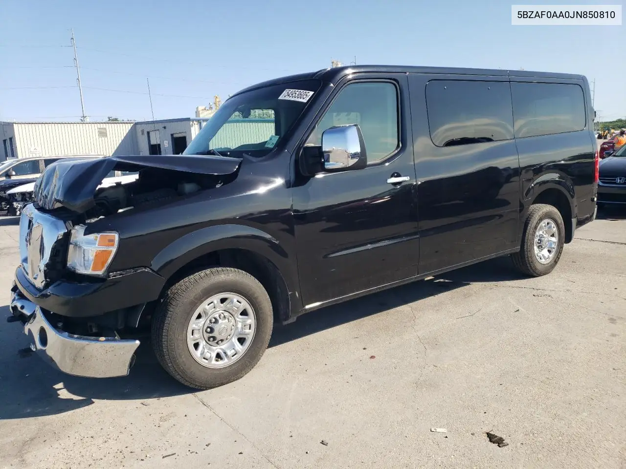 2018 Nissan Nv 3500 S VIN: 5BZAF0AA0JN850810 Lot: 54953605