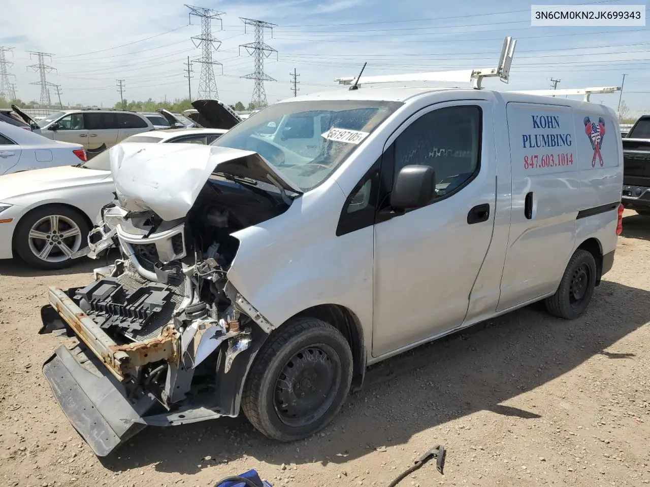 2018 Nissan Nv200 2.5S VIN: 3N6CM0KN2JK699343 Lot: 56197105