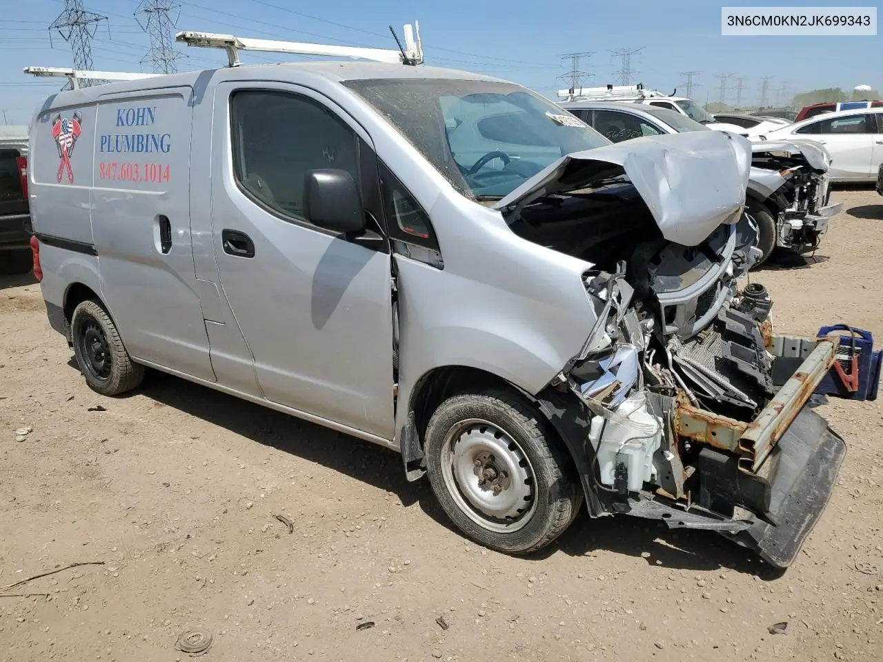 2018 Nissan Nv200 2.5S VIN: 3N6CM0KN2JK699343 Lot: 56197105