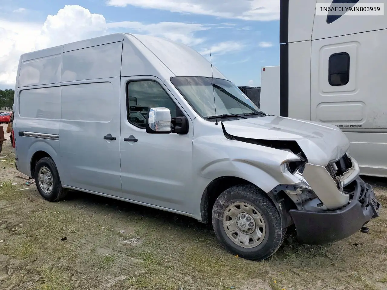 2018 Nissan Nv 2500 S VIN: 1N6AF0LY9JN803959 Lot: 62547925