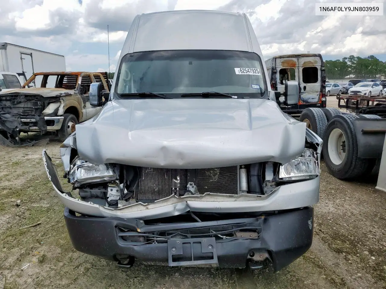 2018 Nissan Nv 2500 S VIN: 1N6AF0LY9JN803959 Lot: 62547925