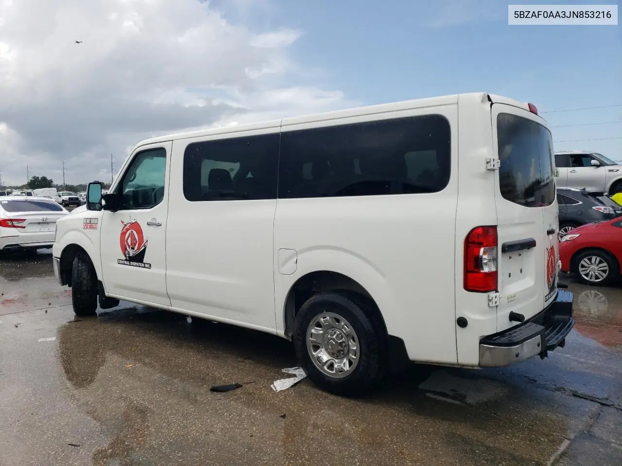 2018 Nissan Nv 3500 S VIN: 5BZAF0AA3JN853216 Lot: 64802935