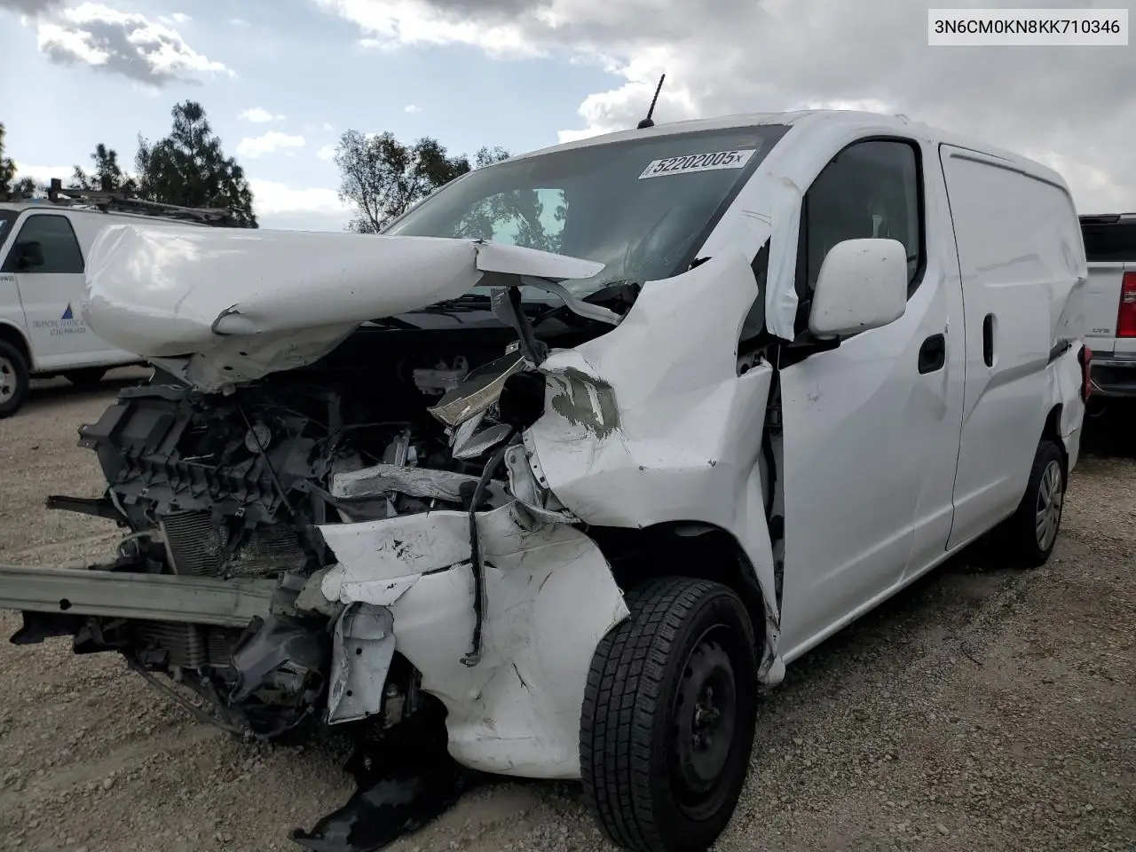 2019 Nissan Nv200 2.5S VIN: 3N6CM0KN8KK710346 Lot: 52202005