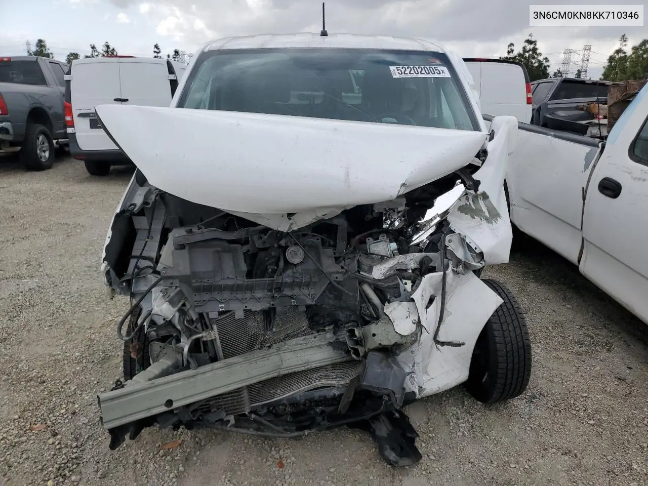 2019 Nissan Nv200 2.5S VIN: 3N6CM0KN8KK710346 Lot: 52202005
