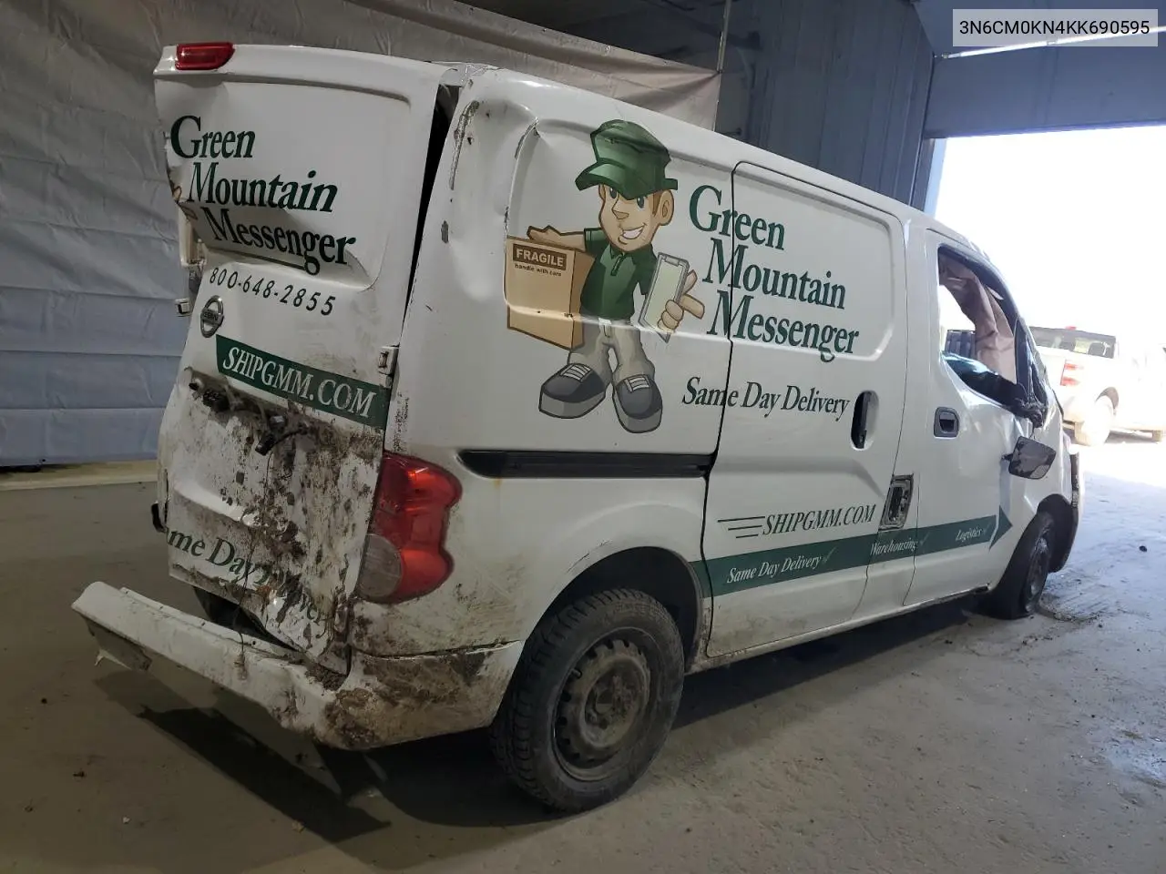 2019 Nissan Nv200 2.5S VIN: 3N6CM0KN4KK690595 Lot: 53991195