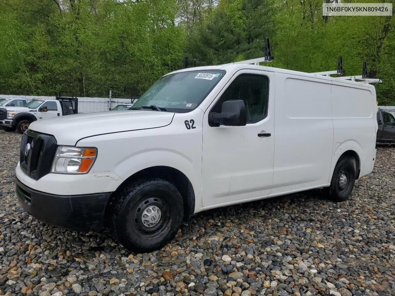 2019 Nissan Nv 2500 S VIN: 1N6BF0KY5KN809426 Lot: 55283915