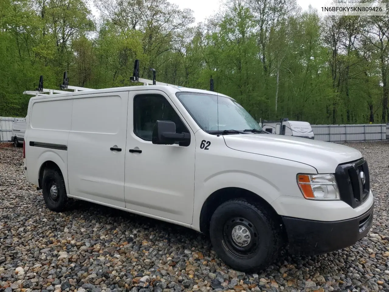2019 Nissan Nv 2500 S VIN: 1N6BF0KY5KN809426 Lot: 55283915