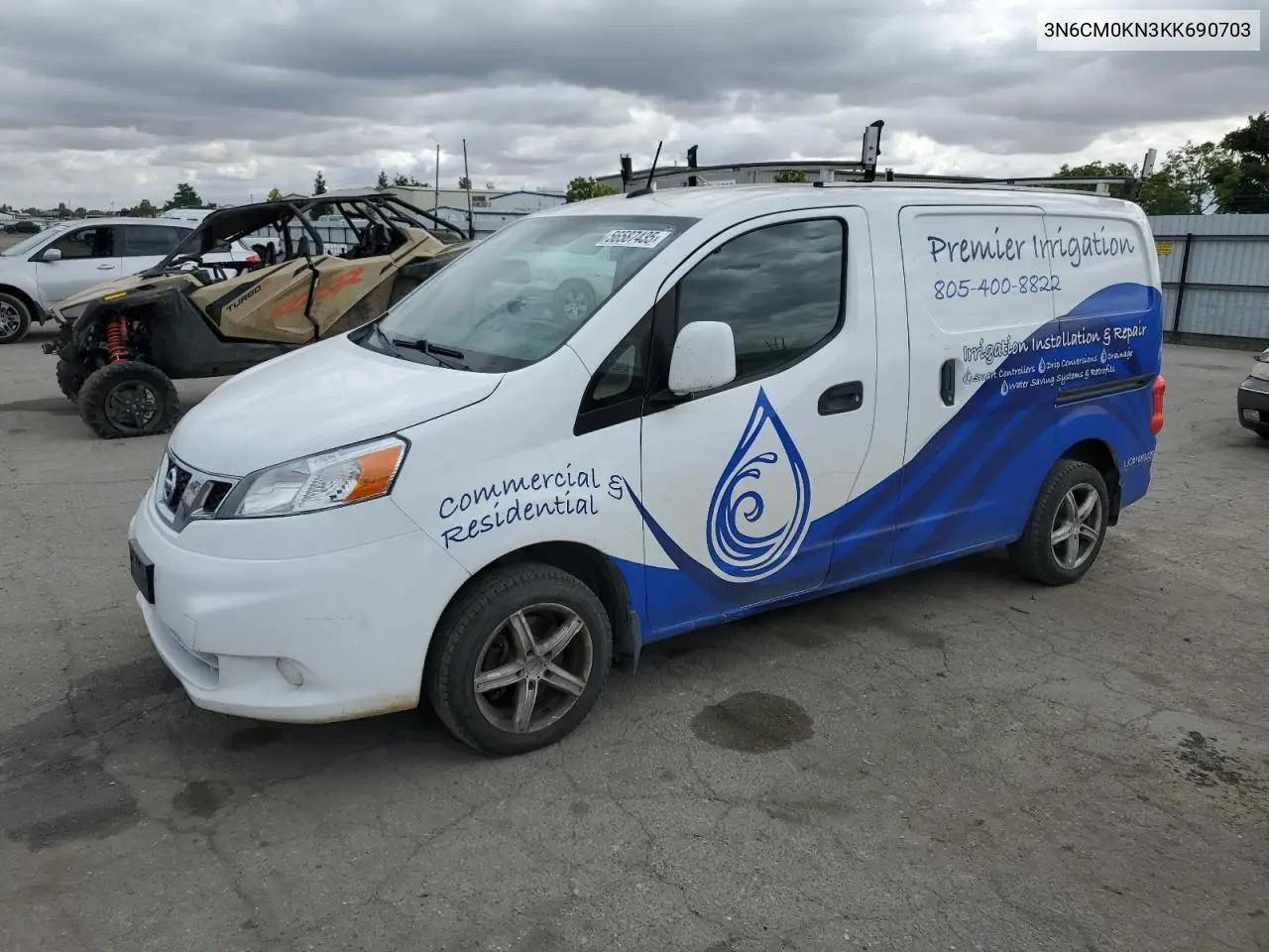 2019 Nissan Nv200 2.5S VIN: 3N6CM0KN3KK690703 Lot: 56587435