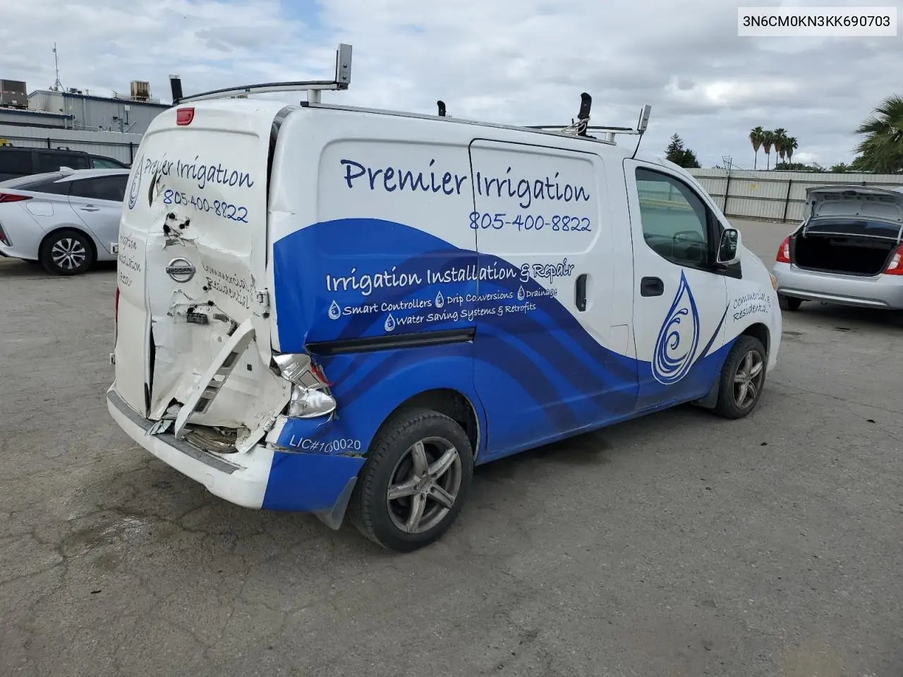 2019 Nissan Nv200 2.5S VIN: 3N6CM0KN3KK690703 Lot: 56587435