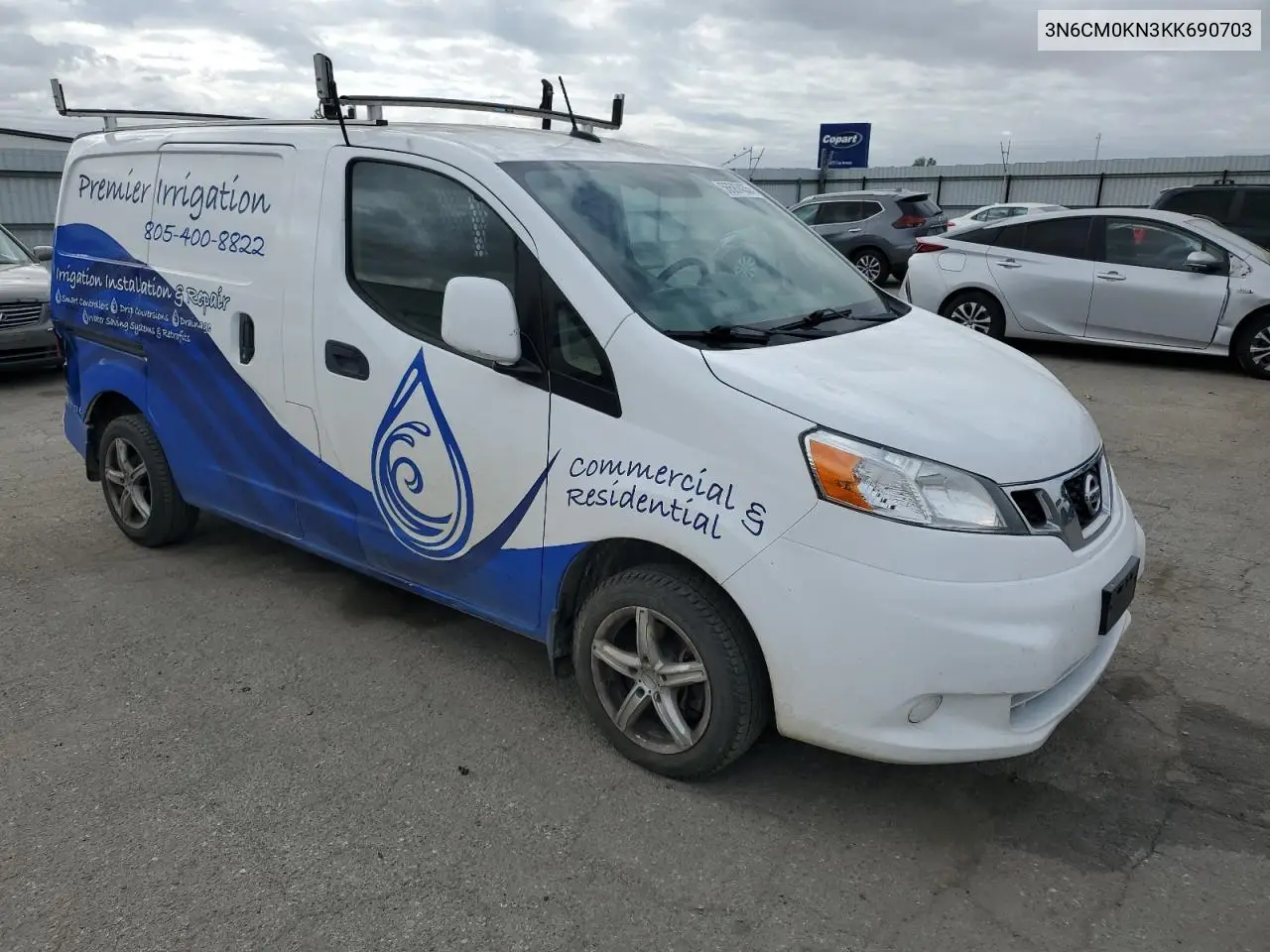 2019 Nissan Nv200 2.5S VIN: 3N6CM0KN3KK690703 Lot: 56587435