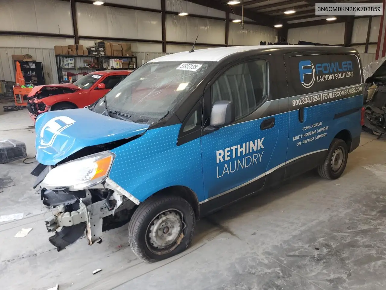 2019 Nissan Nv200 2.5S VIN: 3N6CM0KN2KK703859 Lot: 59952135