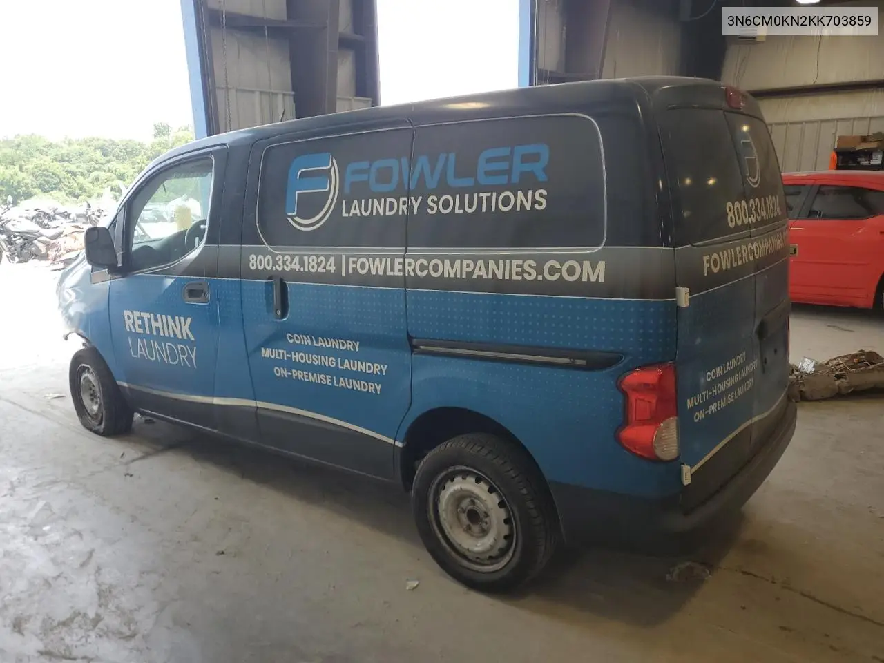 2019 Nissan Nv200 2.5S VIN: 3N6CM0KN2KK703859 Lot: 59952135