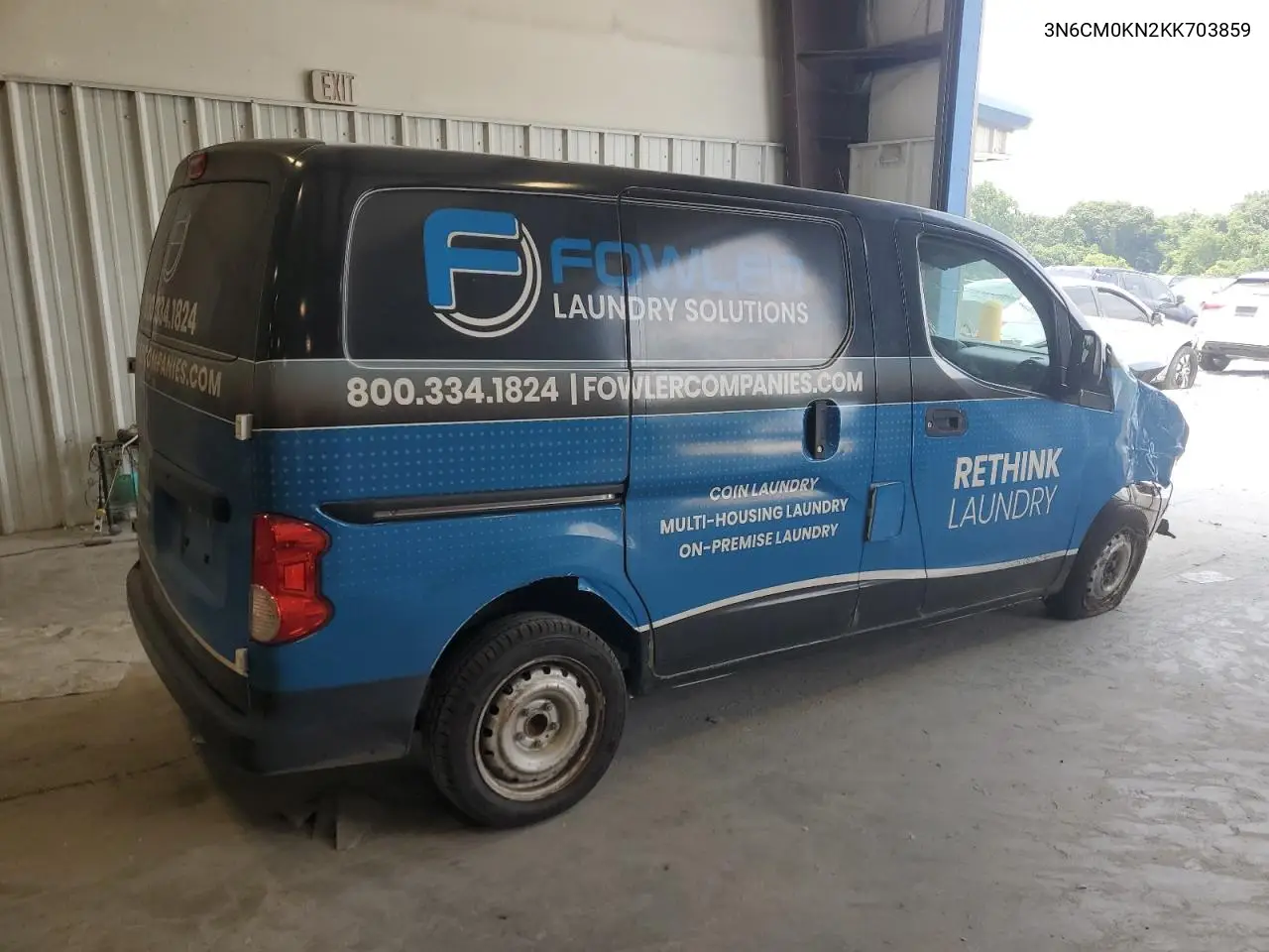 2019 Nissan Nv200 2.5S VIN: 3N6CM0KN2KK703859 Lot: 59952135