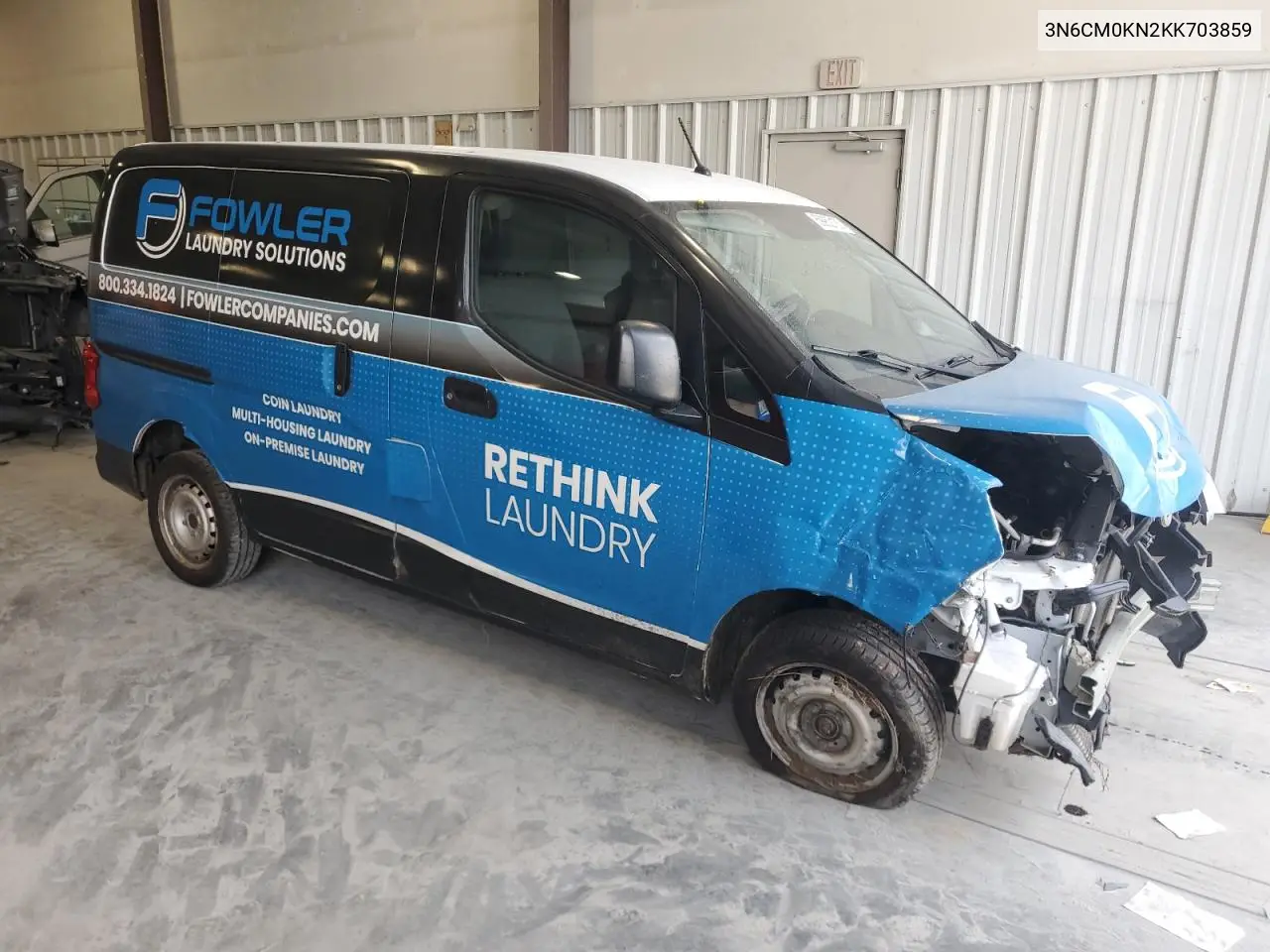2019 Nissan Nv200 2.5S VIN: 3N6CM0KN2KK703859 Lot: 59952135