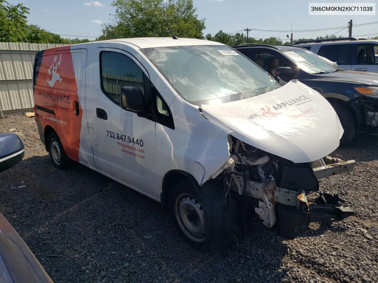 2019 Nissan Nv200 2.5S VIN: 3N6CM0KN2KK711038 Lot: 61058655