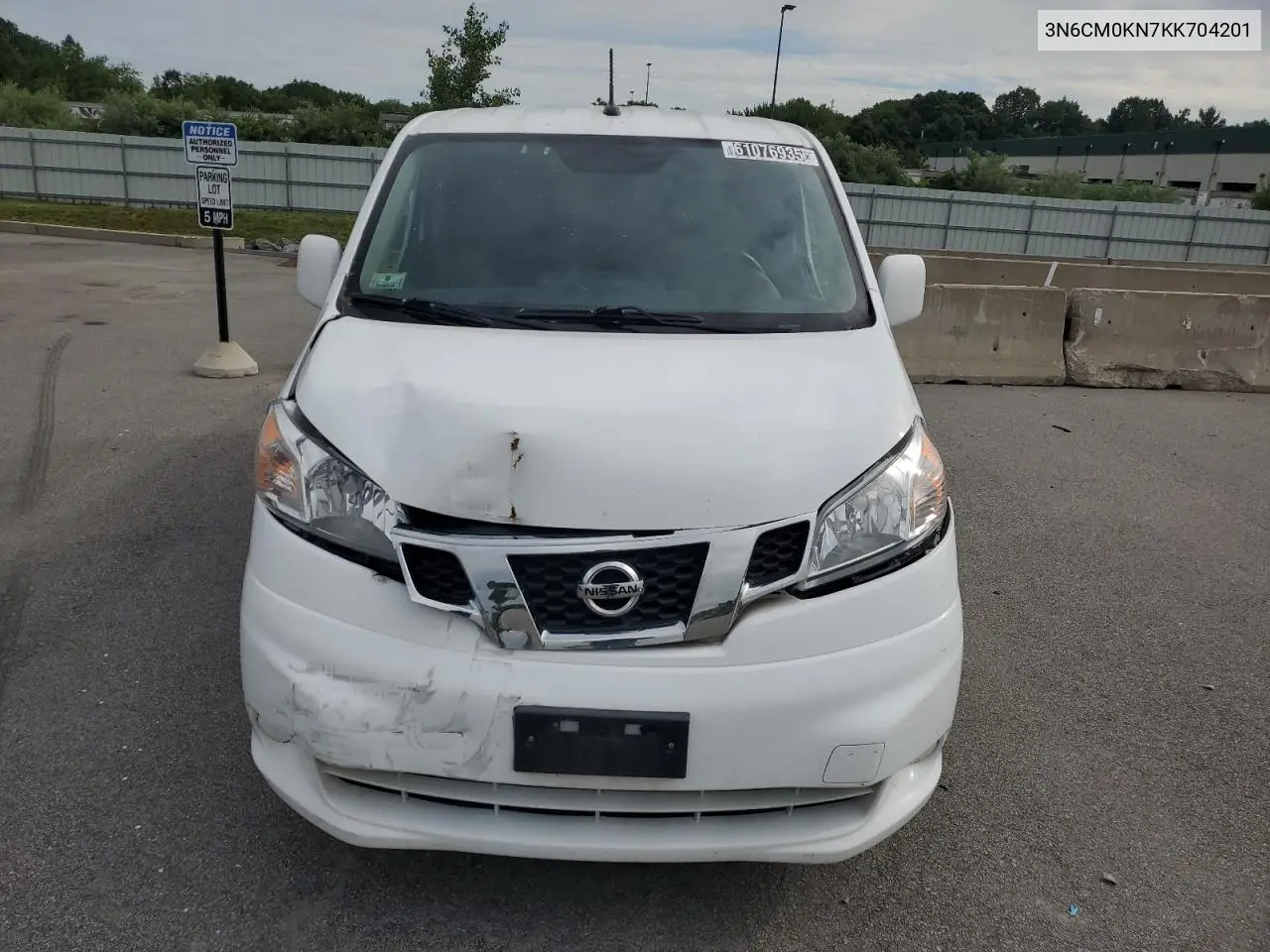 2019 Nissan Nv200 2.5S VIN: 3N6CM0KN7KK704201 Lot: 61076935