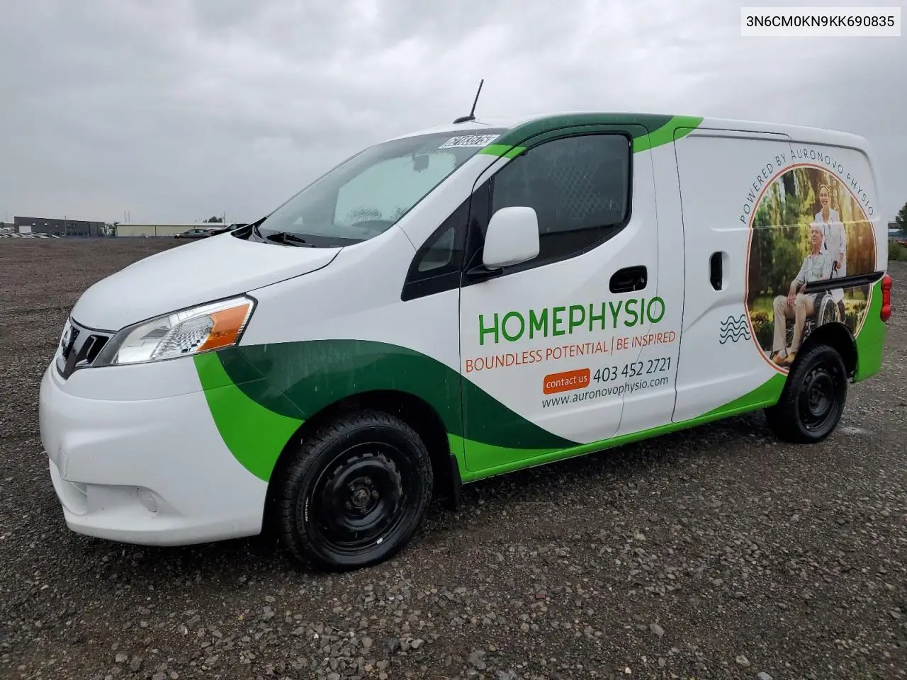 2019 Nissan Nv200 2.5S VIN: 3N6CM0KN9KK690835 Lot: 62183575