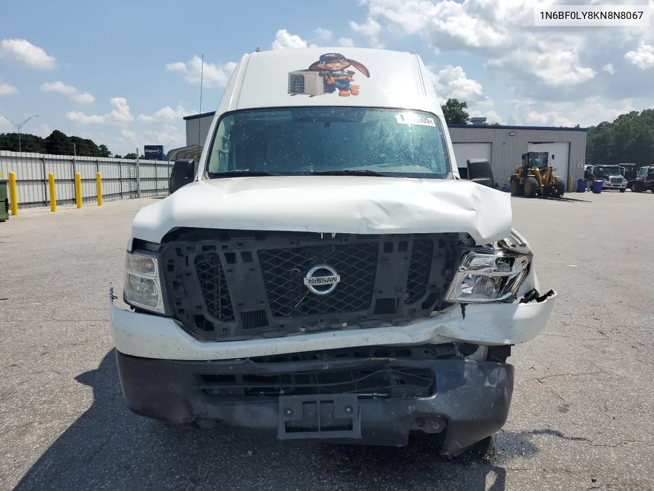 2019 Nissan Nv 2500 S VIN: 1N6BF0LY8KN8N8067 Lot: 64175905