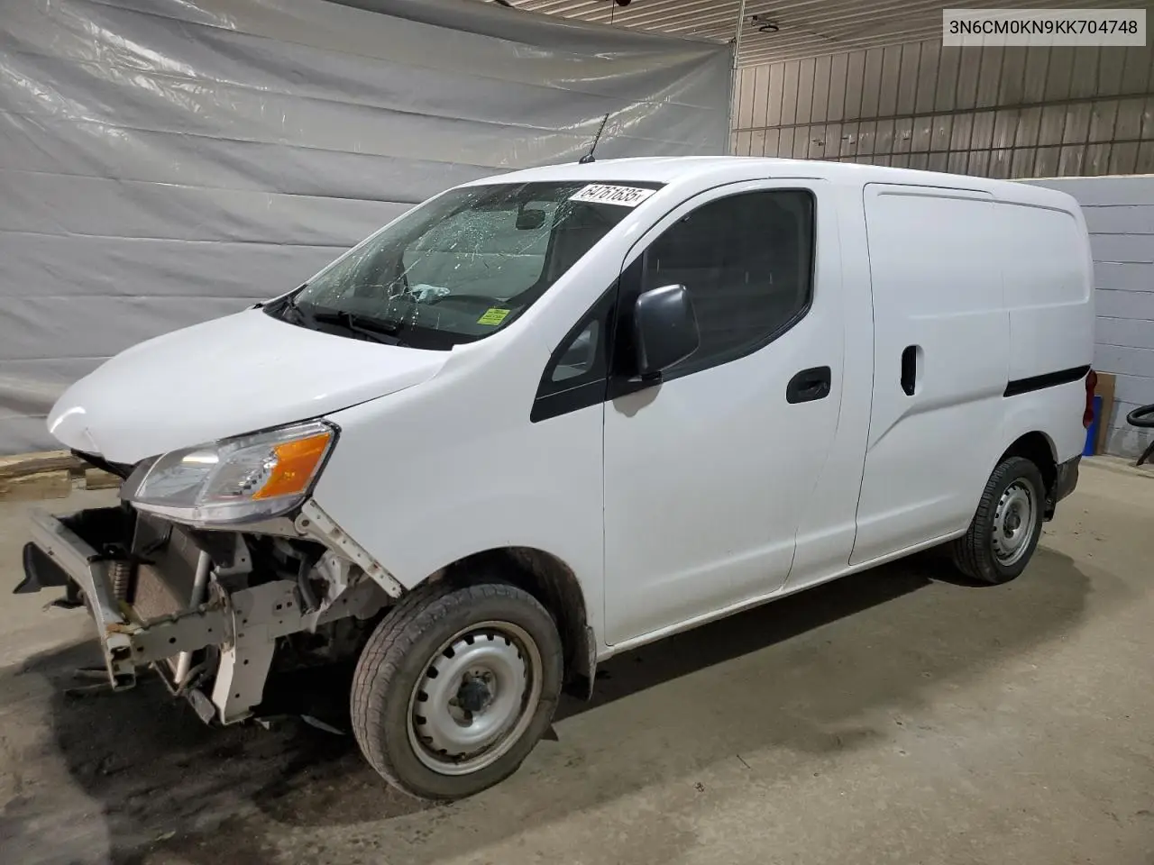 2019 Nissan Nv200 2.5S VIN: 3N6CM0KN9KK704748 Lot: 64761635