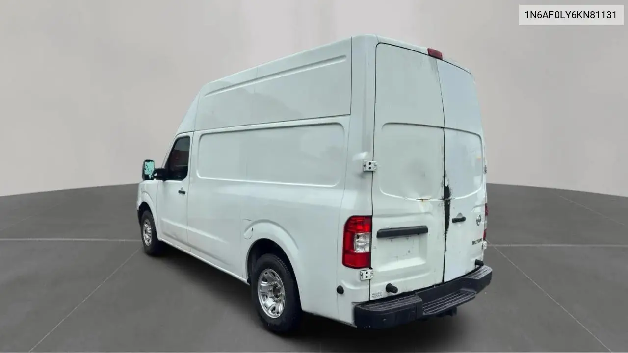 2019 Nissan Nv 2500 S VIN: 1N6AF0LY6KN81131 Lot: 64893255