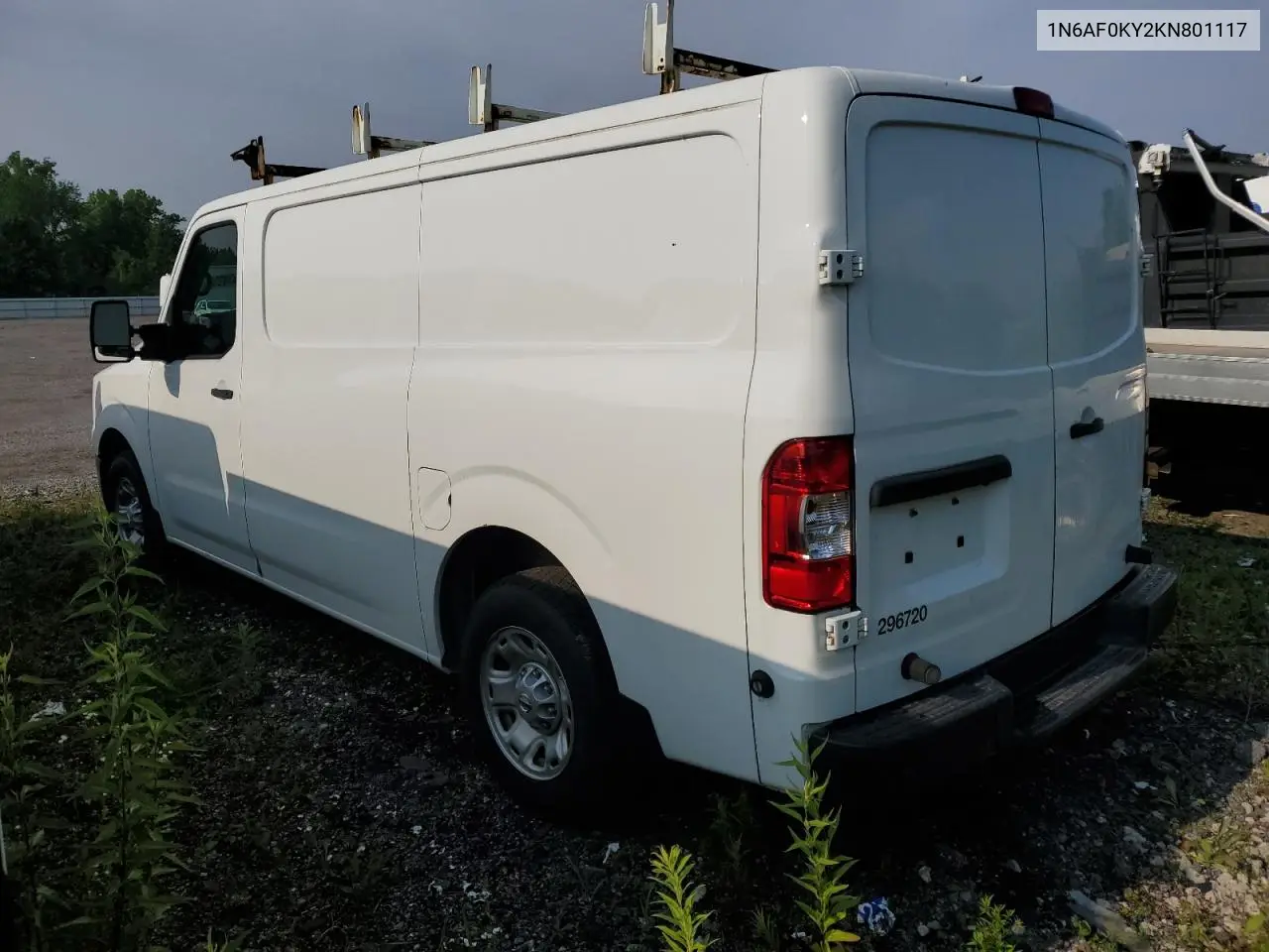 2019 Nissan Nv 2500 S VIN: 1N6AF0KY2KN801117 Lot: 65538295