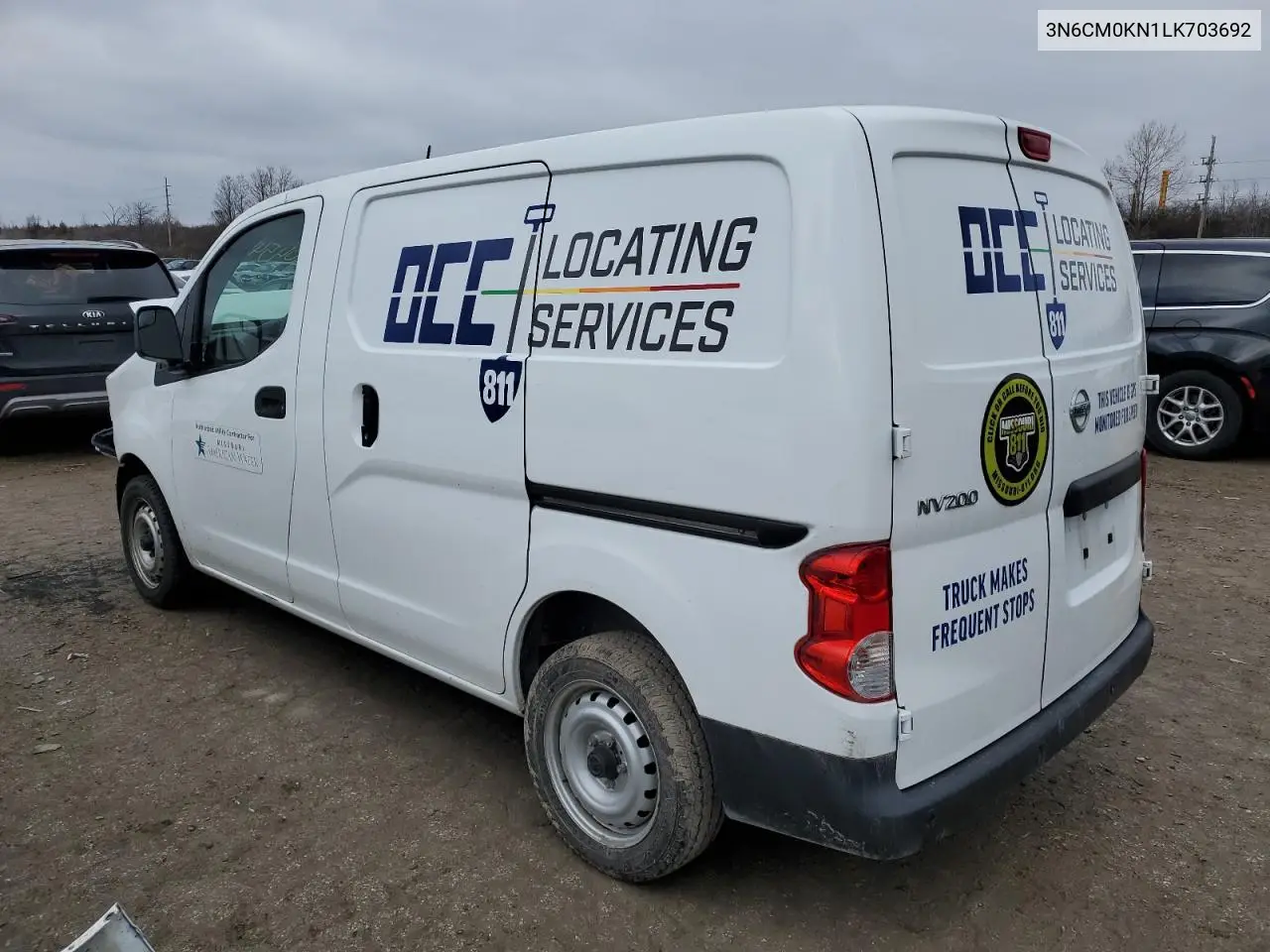 2020 Nissan Nv200 2.5S VIN: 3N6CM0KN1LK703692 Lot: 44045445